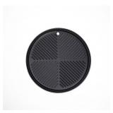 REVERSIBLE ROUND CAST IRON COOKING PLATE