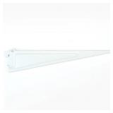 SHELFTRACK 12.5 IN. L WHITE STEEL ADJUSTABLE SHELV