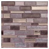 10.5 IN X 10.5 IN (4-PACK) EARTH AND GREY MOSAIC B