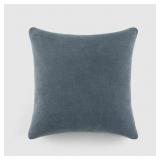 WASHED AND DISTRESSED COTTON 20 IN. X 20 IN. DECOR