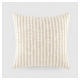 YARN DYED COTTON 20 IN. X 20 IN. DECOR THROW PILLO