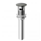 BATHROOM SINK POP-UP DRAIN WITH OVERFLOW IN BRUSHE