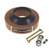 1 LOT OF 2-EVERBILT EXTRA THICK REINFORCED TOILET