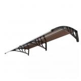 WINDOW DOOR AWNING CANOPY, 80 IN. X 40 IN. POLYCAR