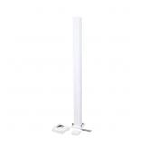 2 IN. WHITE FINE TEXTURE ALUMINUM C10-C80 47 IN. F