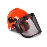 FORESTRY SAFETY HELMET AND HEARING PROTECTION SYST