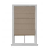 CORDLESS BLACKOUT FABRIC ROMAN SHADE 31X64 LINEN