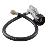 WEBER RUBBER GAS LINE HOSE AND REGULATOR 24 IN. L