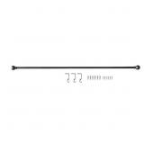 48 IN. - 84 IN. SINGLE 5/8 IN. CURTAIN ROD KIT IN