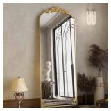 $109 21 IN. W X 64 IN. H ARCHED GOLD METAL FRAMED