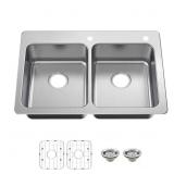 $219 GLACIER BAY BRATTEN 33 IN. DROP-IN 50/50 DOUB