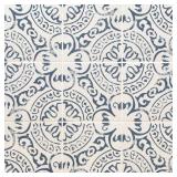 INDIGO MATTE INDIGO PORCELAIN ENCAUSTIC TILE SQUAR