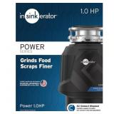 $220 INSINKERATOR POWER 1 HP CONTINUOUS FEED GARBA