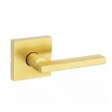 HALIFAX SQUARE SATIN BRASS PASSAGE HALL/CLOSET DOO