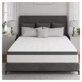 $199 QUEEN SIZE MEDIUM COMFORT LEVEL HYBRID MEMORY