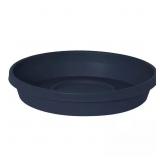 TERRA 13 IN. NAVY PLASTIC PLANT SAUCER TRAY