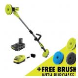 $149 ONE+ 18V CORDLESS TELESCOPING POWER SCRUBBER