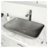 $185 LORCA GOTHIC GRAY CONCRETO STONE 22 IN. L X 1