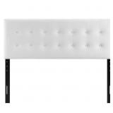 $111 EMILY WHITE FULL TUFTED PERFORMANCE VELVET HE