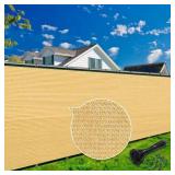 8 X 50 FT. HDPE PRIVACY SCREEN FENCE, 90% BLOCKAGE