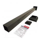 3 IN. X 3 IN. X 36 IN. BRONZE POWDER COATED ALUMIN
