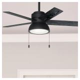 $130 HUNTER LILLIPUT 44-IN MATTE BLACK WITH SALTED