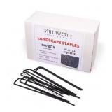 6 IN. HEAVY DUTY STEEL GARDEN STAPLES FOR WEED BAR