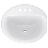 PROFLO PF194R ROCKAWAY 19" CIRCULAR VITREOUS CHINA