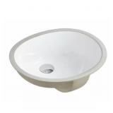 17-1/2 IN. X 14-1/4 IN. OVAL UNDERMOUNT VITREOUS G