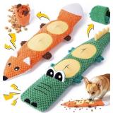 XIUGOAL DOG TOYS FOR AGGRESSIVE CHEWERS, 2 PACK NO
