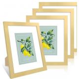 8X10 PICTURE FRAME SET OF 4, 8 X 10 WOOD PHOTO FRA