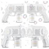 HOLLOWFLY 4 PACK WEDDING BUBBLE GUNS MACHINE BOTTL