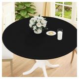 SMIRY ROUND PICNIC TABLECLOTH, WATERPROOF ELASTIC