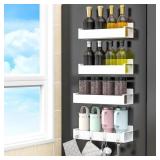 HUGGIEGEMS 4 PACK MAGNETIC SPICE RACK ORGANIZER FO
