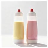 2PCS PANCAKE BATTER DISPENSER BOTTLE FOR MIXING AN