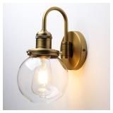 INDUSTRIAL VINTAGE U-SHAPED WALL SCONCE 1-LIGHT WI