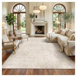 HOMEMATE WASHABLE RUG 8X10 AREA RUGS - VINTAGE RUG