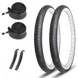 26X2.125 CRUISER BIKE TIRES: MOHEGIA 2-PACK 26 INC