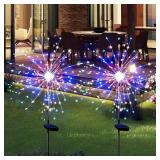 SOLAR GARDEN LIGHTS FOR OUTDOOR DECOR, WATERPROOF
