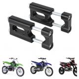 *RED* DIRT PIT BIKE HANDLEBAR RISERS 22MM 7/8" HAN