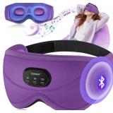 TOPOINT SLEEP MASK WITH BLUETOOTH HEADPHONES, 3D E