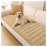 SMIRY COUCH COVER FOR DOGS, NON SLIP WASHABLE SOFA