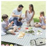 ZAZE EXTRA LARGE PICNIC OUTDOOR BLANKET, 80