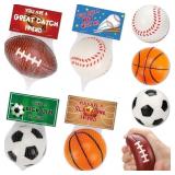 16PCS STRESS BALLS PARTY FAVOR FOR KIDS 8-12 SOCCE