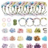 MAKE YOUR OWN FLOWER CROWN CRAFTING KIT, PLUM BLOS
