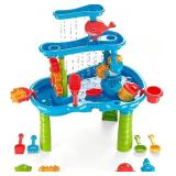 EAACAA 3-TIER WATER TABLE FOR TODDLERS AGES 3-8, K