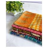 THRIVING WHOLESALE LOT OF 10 PCS VINTAGE KANTHA NA