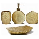 LUANT BATHROOM ACCESSORIES SET INCLUDING CUP, TOOT