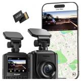 AVYLET 2K DASH CAM WITH 32 GB CARD, 1.5