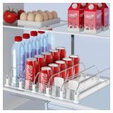 IBORING DRINK ORGANIZER FOR FRIDGE,HOLDS UP TO 25